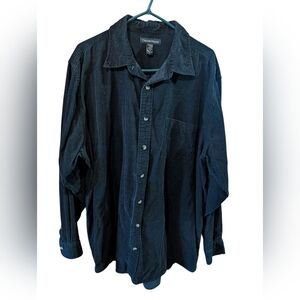 Denver Hayes Dark Corduroy Shirt